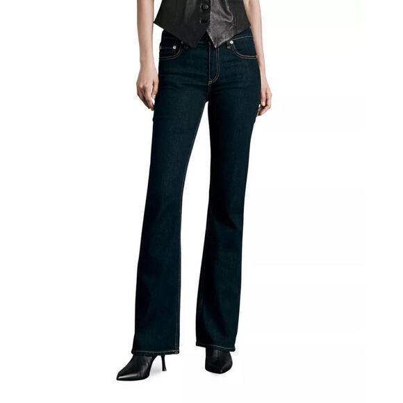 New. Rag & Bone high rise flare jeans. Size 32. Retails $255 - Picture 4 of 12